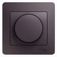 SCHNEIDER ELECTRIC GLOSSA Светорегулятор (диммер) универсальный 600Вт/ВА в сборе сиреневый туман (GSL001436)
