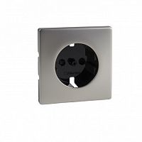 SCHNEIDER ELECTRIC Центральная плата для механизма розетки Schuko сталь (MTN2330-4146)