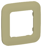 FLITE ARTISTIC Рамка 1-местная  оливковый (FI-M12-31-20-K26)