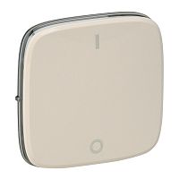 LEGRAND Valena ALLURE Лицевая панель для выключателя двухполюсного Слоновая кость (755126 )