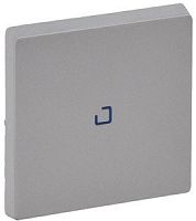 LEGRAND Valena LIFE Лицевая панель для переключателя промежуточного с подсветкой/индикацией Алюминий (755272 )