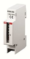 ABB Реле часов работы Е233 12-48В постоянный ток  (Е233 12-48В)  (2CDE300010R1601)