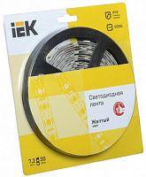 IEK Лента светодиодная LEDх30/м 5м 7.2w/m 12в желтый (LSR2-4-030-20-1-05)