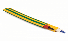 DKC Трубка негорючая термоусаживаемая 50.8/25.4мм желто-зеленый (2NF201508GY)
