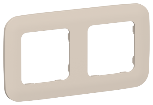 FLITE ARTISTIC Рамка 2-местная  льняной (FI-M22-31-20-K88)