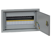 EKF Щит распределительный встраиваемый ЩРв-18 с замком IP30 1х18 (mb11-18m)