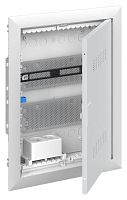 ABB Шкаф мультимедийный с дверью с вентиляционными отверстиями и DIN-рейкой UK620MV  (2 ряда)  (UK620MV)  (2CPX031390R9999)