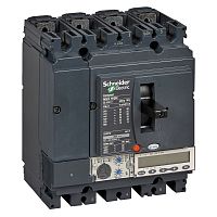 SCHNEIDER ELECTRIC Выключатель автоматический 4П4Т MIC. 5.2A 160A NSX160N (LV430895)
