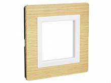 DKC Рамка из натурального дерева, ''Avanti'', беленый дуб, 2 модуля (4400842)