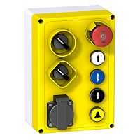 SCHNEIDER ELECTRIC Пост кнопочный в сборе 7 команд (XALFP7005E)