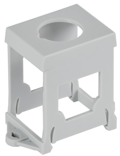 IEK Адаптер открытого типа для установки устройств подачи команд на DIN-рейку MASTER  (MI-AD60-1-K01)