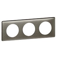 LEGRAND Рамка, трехпостовая, вольфрам (068973 )