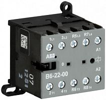 ABB Миниконтактор B6-22-00-80 9A  (400В AC3) катушка 230В AC (GJL1211501R8000)