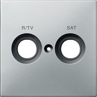 SCHNEIDER ELECTRIC Центральная плата с маркировкой R/TV+SAT алюминий (MTN299646 )