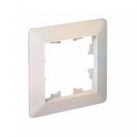 ATLASDESIGN AIR 1-постовая РАМКА, ЖЕМЧУГ (ATN220401)