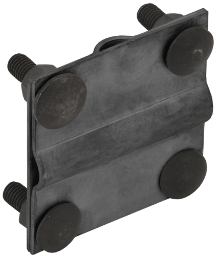 IEK Зажим крестообразный полоса/пруток-полоса/пруток 40/12мм оцинкованная сталь TD  (ZCC13-13-1-12-40)