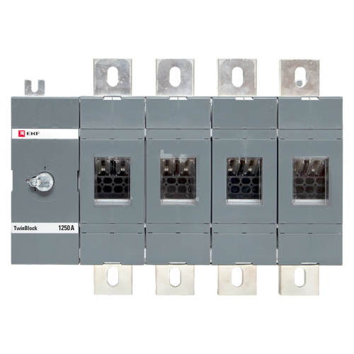 EKF Рубильник 1250A 4P без рукоятки управления TwinBlock EKF (tb-s-1250-4p) фото 2 EKF Рубильник 1250A 4P без рукоятки управления TwinBlock EKF (tb-s-1250-4p) фото 2
