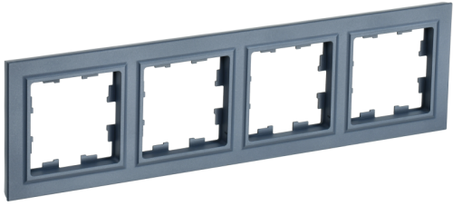 BRITE Рамка 4 поста РУ-4-БрМ маренго (BR-M42-K35) BRITE Рамка 4 поста РУ-4-БрМ маренго (BR-M42-K35)