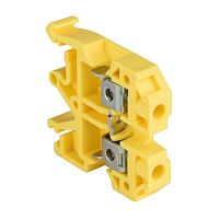 EKF Клемма винтовая JXB- 6мм.кв желтая (plc-jxb-6/35y)