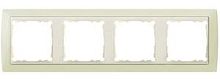SIMON Рамка на 4 поста, S82, сл.кость (82740-31)