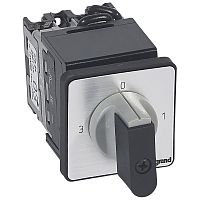 LEGRAND PR12 Переключатель кулачковый 3 направления С 0 1Ф фиксация 22 (027554 )