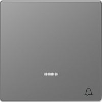 SCHNEIDER ELECTRIC Клавиша D-Life с линзой для LED модуля символ: звонок сталь нержавеющая SD (MTN3325-6036)