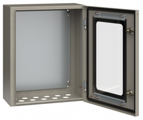 IEK Корпус металлический ЩМП-2-0 У2 IP54 с прозрачной дверцей IEK  (YKM11-02-54-1)