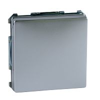 SCHNEIDER ELECTRIC Механизм розетки Schuko с крышкой алюминий (MTN2310-4060)