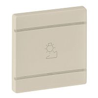 LEGRAND Valena LIFE MyHome Лицевая панель для механизмов BUS/SCS С символом Светорегулятор 2 модуля Слонова (755261 )