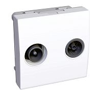 SCHNEIDER ELECTRIC TV/FM РОЗЕТКА (FM ПРОХОДНАЯ) (ALB44327)