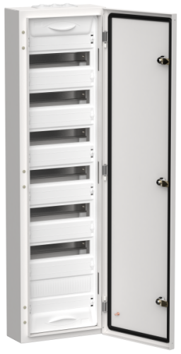 TITAN 5 Корпус металлический ЩРн-84 (1х84) 1085х310х140 IP54 белый IEK