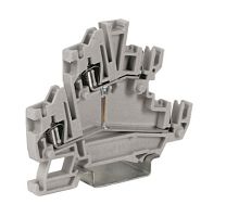 DKC Зажим проходной HCD.1/GR двухуровневый с разъемами мама QUADRO (ZHC290GR)