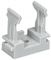 IEK ELASTA Держатель с защелкой для гофрированных труб под монтажный пистолет CFM25  (ET-TA10D-CFM-025-K41-100)