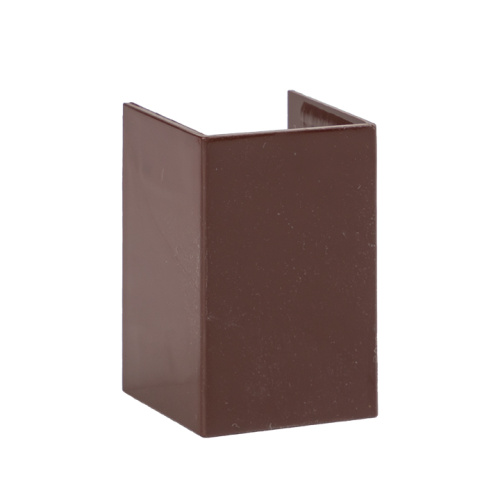 EKF Соединитель  (25х25)  (4 шт) Plast под темное дерево (cond-25-25x4)