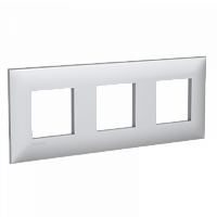 DKC Avanti Рамка ARTLEBEDEV  Закаленная сталь 6 модуля (4404906)