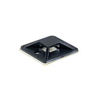 EKF Площадка самоклеящаяся  (20х20 мм) черная  (100 шт) (plc-20x20-b)