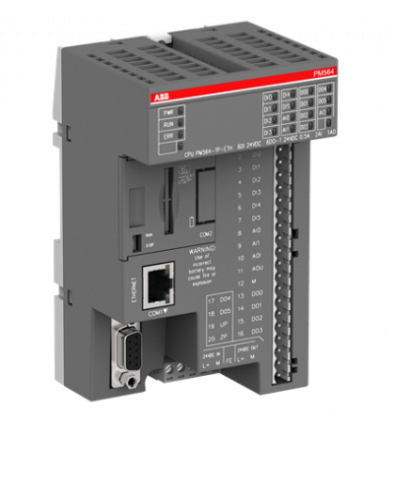 ABB Контроллер AC500-eCo 128Кб 6DI/6DO/2AI/1AO 24В DC PM564-TP-ETH (1SAP120900R0071)