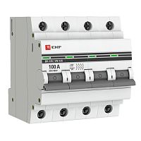 EKF Выключатель нагрузки 4п ВН-125 100А (SL125-4-100-pro)