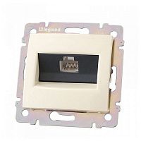 LEGRAND VALENA Розетка компьютерная RJ45х1 в рамку UTP слоновая кость (695624)