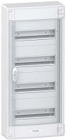 SCHNEIDER ELECTRIC Щит распределительный навесной ЩРн-П-52 (4х13) IP40 пластиковый прозрачная дверь белый Pragma  (PRA29413)