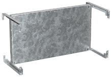 IEK FORMAT Панель монтажная универсальная 400х800мм  (FO-00-MPU-040-080)