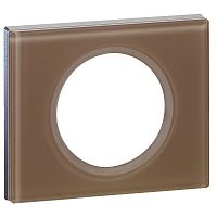 LEGRAND Рамка, однопостовая, смальта мокка (069461 )