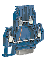 DKC Клемма проходная 4 кв.мм. 2 уровня уровни         перемкнуты DBC.4/CI/  (Ex)i (ZDB517)