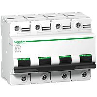 SCHNEIDER ELECTRIC Выключатель автоматический четырехполюсный 100A С С120N (A9N18374)