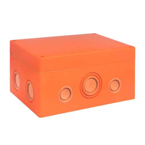 EKF Коробка распаячная огнестойкая (176х126х74) 5     двойных кк/1,5-10мм/12 мв IP66  PROxima (plc-kmrf-176-510-2) фото 2