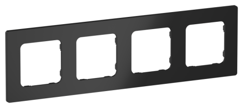 FLITE CLASSIC Рамка 4-местная  черный (FI-M42-32-20-K02)