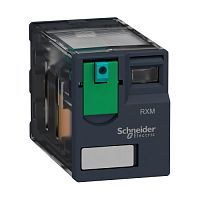 SCHNEIDER ELECTRIC Реле пром.= 24В 2п.к.12А RXM с индик. б/роз. (RXM2AB1BD)