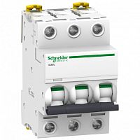 SCHNEIDER ELECTRIC Выключатель автоматический трехполюсный 10A Z iC60L (A9F92310)