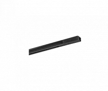 JAZZWAY Шинопровод чёрный 2м PTR 2M-BL с токоподводом и   заглушкой  (5010710)
