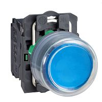 SCHNEIDER ELECTRIC Кнопка синяя 1нз с выступом XB5AP61 (XB5AP61)